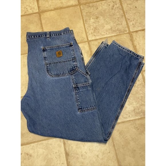 Carhartt Blue Men's Jeans 40x32 - Picture 1 of 12